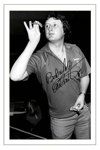 Eric bristow signed photo - eric,