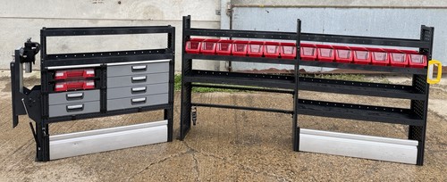 Van racking shelving drawers - van,