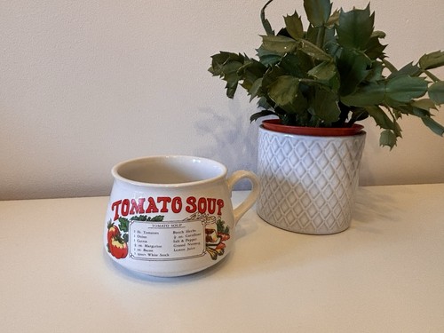 Vintage tomato soup - vintage, 70s