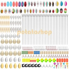 Find Your Favourite Spinner Making Kit there! Blades Bodies Hooks Clevise Shaft