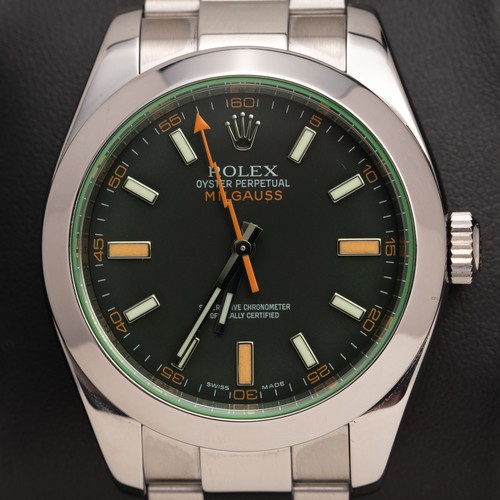 Rolex watch milgauss - rolex, 116400gv