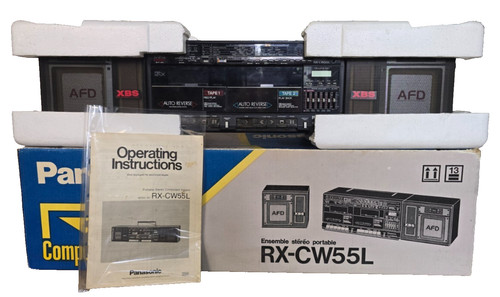 Panasonic cw55l rare - panasonic, rx-cw55l