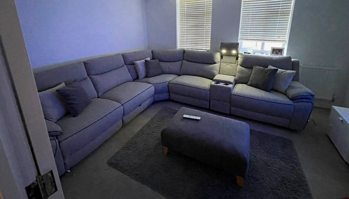 Dfs trek grey weave corner - dfs,