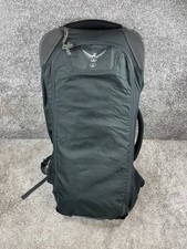 Osprey Backpack Mens Farpoint 55 Travel Pack Gray Adjustable Shoulder Hiking