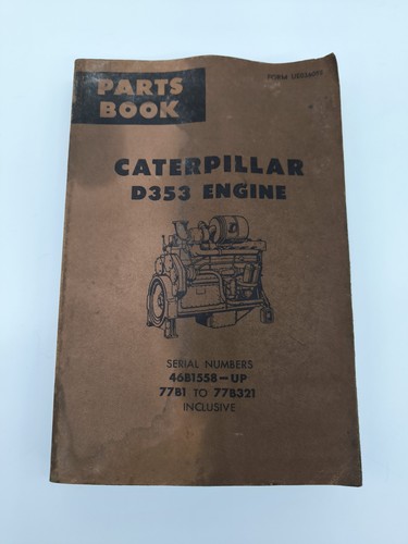 Cat caterpillar d353 engine - caterpillar,