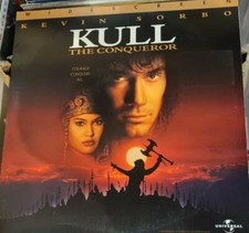 Laser Disc Movie, Kull the Conqueror AC3 Dolby Digital, 1 Disc Lot. 