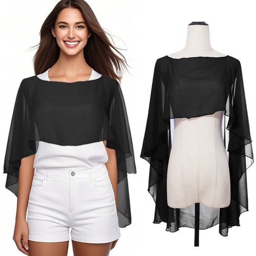 Long wedding capes solid color - solid,