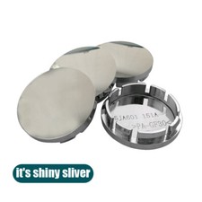 4Pcs 56mm Universal Car Wheel Center Caps Hub Tyre Rim Hubs ABS Chrome Cap Cover