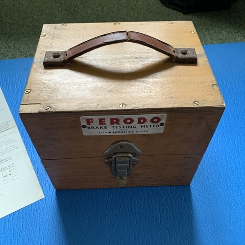 Ferodo tapley brake tester box - tapley,