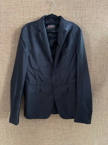Prada single breasted black - breasted,