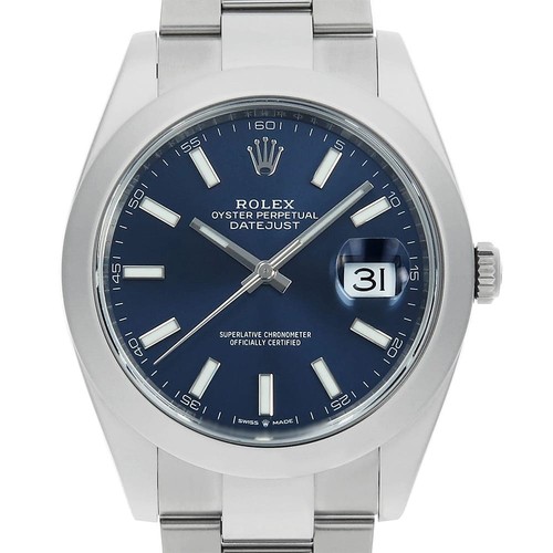 Rolex datejust 126300 blue - rolex,