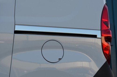 Chrome rear side sliding door - side,
