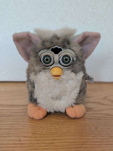 Vintage furby tagged tiger - tagged,