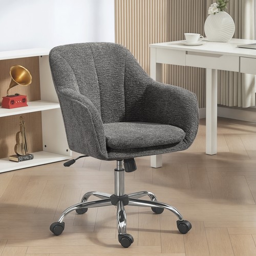 Snow flannel office chair - flannel,