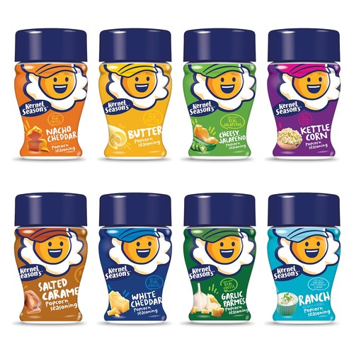 Popcorn seasoning variety - popcorn,