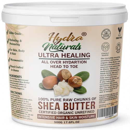 Shea butter 500g certified - 500g,