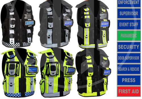 Hiviz security vest - hiviz,