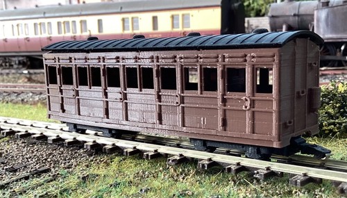 009 coach bogie chocolate - 009,