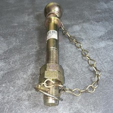 Tow Ball Pin, 50mm Ball, 1"(25") x 7.1/2"(190mm) 2000kg Capacity - Tow Bar Pin