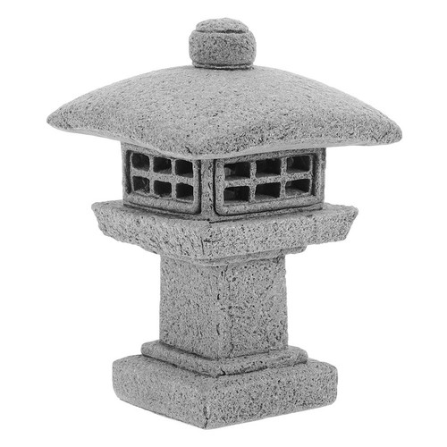 Realistic grey stone - realistic, pagoda