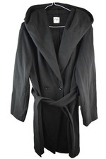 Zara Womans Long Black Belted