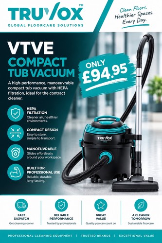 Truvox vtve 10l compact - 10l, cabled