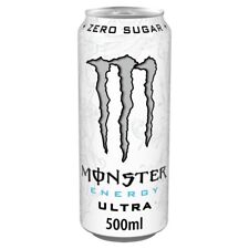 Monster Energy Drink ultra white Zero Sugar Pack of 500ml