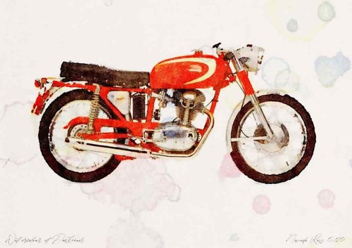 Photo ducati mach1 1964 - a4,