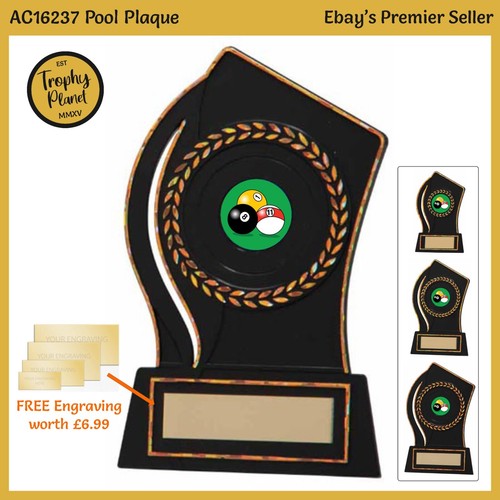 Pool presentation plaque - presentation,