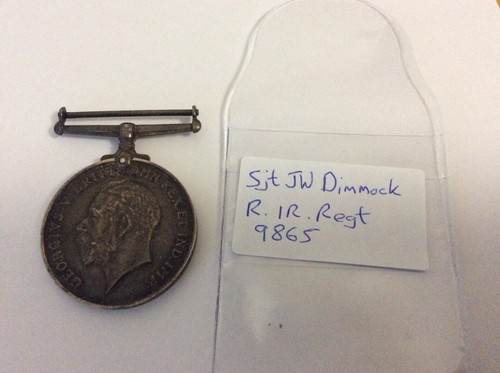 Ww1 set dimmock royal irish - ww1,