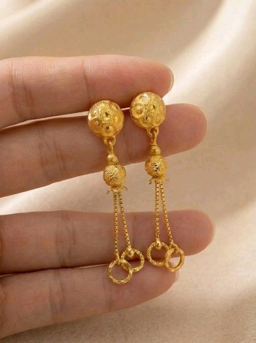 New gold plated - new, earring