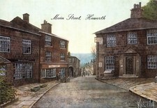 KEVIN PLATT PAINTINGS HAWORTH TOPOGRAPHICAL POSTCARD UNUSED V GD MINT