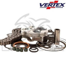 VERTEX PISTON KIT 77.97mm + CHAIN + GASKETS HONDA CRF 250 R 2008 2009