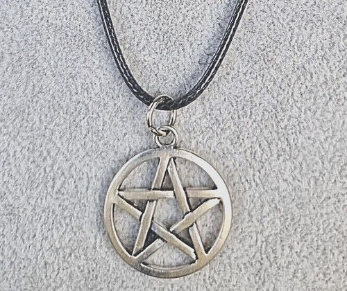 Pentagram tibetan silver - pentagram,
