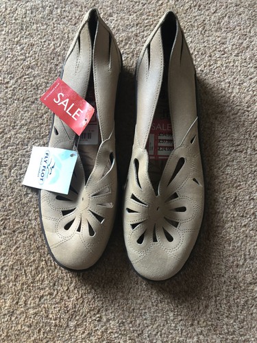 Fly flot camel leather shoes - fly,