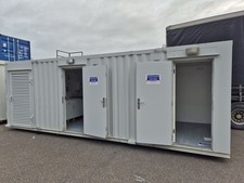 24ft x 9ft  Anti welfare unit diesel generated toilets canteen and office
