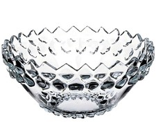 24cm Crystal Glass Bowl Large