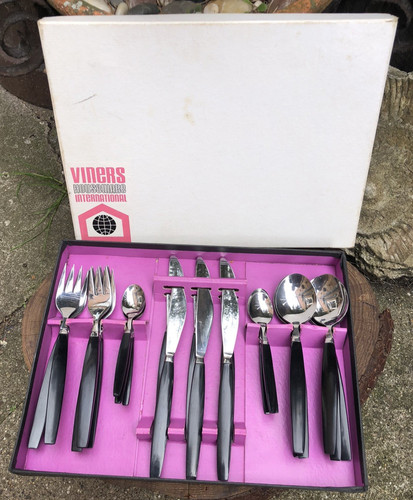 Cutlery set vintage 1950 60s - cutlery,