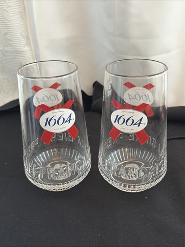 Kronenbourg 1664 pint glasses - kronenbourg,