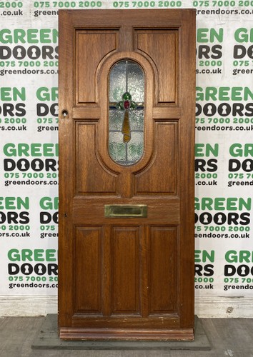 Stained leaded front door - leaded,
