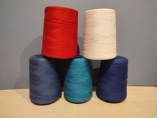 5x Cones of Spun Polyester