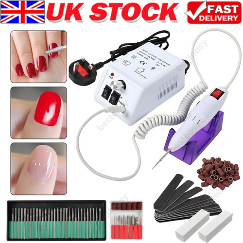 Electric nail art file drill - nail,