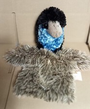 Edith The Emu Hand Puppet Minkplush  9"  Soft Toy Plush Comforter Machine Wash
