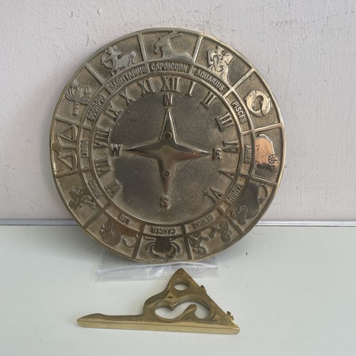 Decorative garden sun dial - decorative,