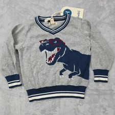 Hatley Boys Grey V-Neck Cotton