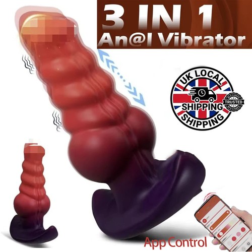 Thrusting dildo vibrator - vibrator, penis