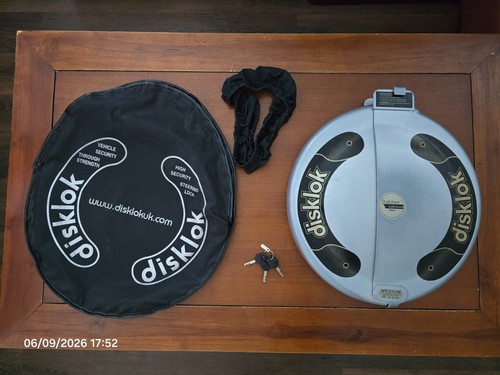 Disklok steering wheel lock - steering,