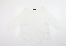 Womens UK Size S Peruzzi White