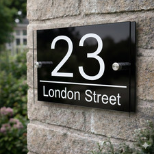 Personalised House Sign Door