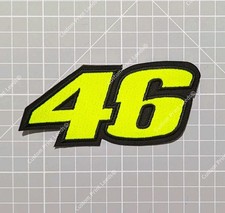 Valentino Rossi 46 Neon Embroidered Patch - Iron on available - Check it Out!